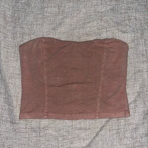 bp Strapless Tube Top - Dusty Rose Pink